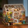 Rolife Mengyu Flower Minature House DIY Building Toys with LED Light for Gifts