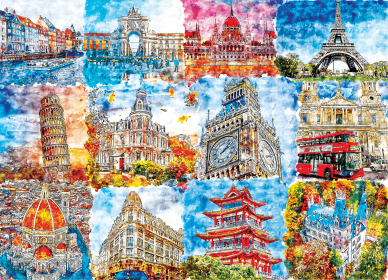 Colorful Wonders Jigsaw Puzzles 1000 Piece