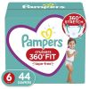 Pampers Cruisers 360 Fit Diapers, Active Comfort Size 6, 44 Count