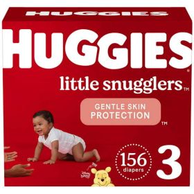 Huggies Little Snugglers Size 3;  156 Count