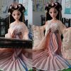 Pink Fairy China Ancient Costume Ball-Jointed Doll 12-Joints Doll for Girls