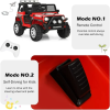 Kids Ride On Truck Car, 12V Electric Vehicles with Parents Remote Control, MP3, LED Lights, Radio and Safety Belt