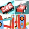 Toy Car Ramp Toddler Race Track Toy with 4 Cars Ramp Racer, Toy Kids Toy Vehicle Playsets