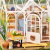 Rolife Mengyu Flower Minature House DIY Building Toys with LED Light for Gifts