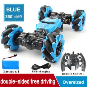 Oversized four-wheel drive suv (Option: Blue-Remote control)