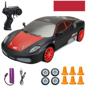 Huangbo 4Wd Remote Control Car Rc Drift Car Remote Control Car Electric Charging High Toy Car (Color: Black)