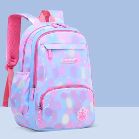 The New Korean Style Schoolbag For Primary School Students Is sSweet And Cute (Option: Blue-L)