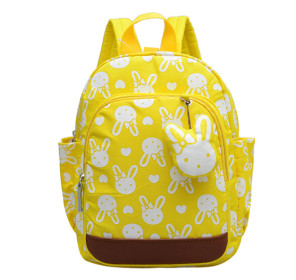 Kindergarten Anti-Lost Schoolbag (Color: Yellow)