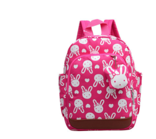 Kindergarten Anti-Lost Schoolbag (Color: Pink)