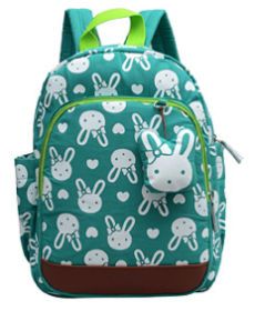 Kindergarten Anti-Lost Schoolbag (Color: Green)