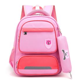 Korean Version Of The Second Grade Children'S Primary School Schoolbag Cartoon Girl Spring Outing Backpack Small School Student Small Schoolbag Girl (Color: Pink)