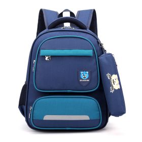 Korean Version Of The Second Grade Children'S Primary School Schoolbag Cartoon Girl Spring Outing Backpack Small School Student Small Schoolbag Girl (Color: Blue)