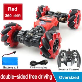 Oversized four-wheel drive suv (Option: Red-Remote control)