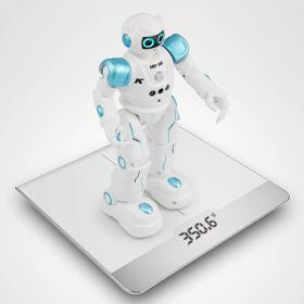 Remote control intelligent robot (Color: Blue)