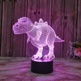 Cartoon cute dinosaur night light (Option: Charching anf touch)