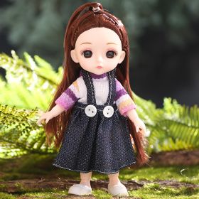 [Doll+Clothes+Shoes] 13-joint doll (Option: Anlu 2-16cm)