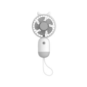 Handheld portable mini fan (Color: White)