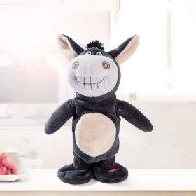 Electronic Robot Donkey Remote Control Kids Plush Toy Speak /walk/sing (Option: 8Style-20 to 29cm)