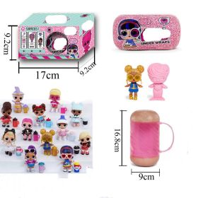 Cross-border hot-selling capsule girl doll doll children's toys (Option: 17cm capsule)