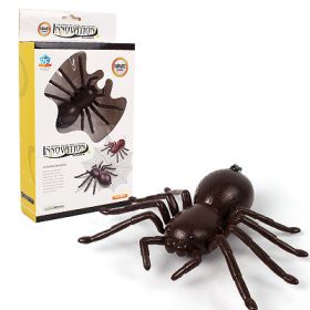 Remote control car spider electronic pet (Color: Brown)