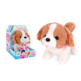 Electric pet plush dog toy (Option: Terrier)