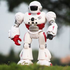 Remote control intelligent robot Mocha combat police S1 gesture sensing (Option: Red-USB)