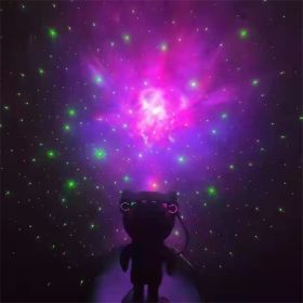 Astronaut Starry Sky Projection Lamp RGB Colorful Transformation Starry Sky Projection (Option: Astronaut Projection Lamp)