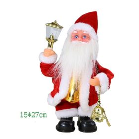 Electric Bell Santa Claus Toy (Option: Lantern Style)