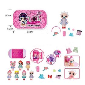 Cross-border hot-selling capsule girl doll doll children's toys (Option: 9.5cm capsule)