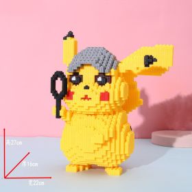 Pokemon Compatible Building Blocks Pikachu Toy Fire Dragon Fat Ding DIY Diamond Blocks And Pokemon Brick Toy Gifts (Color: 8831)