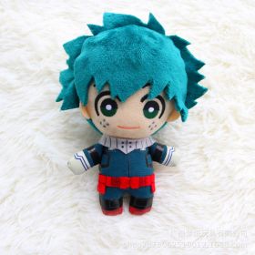 My Hero Academia Mascot Plush Pendant with Keychain Todoroki Shoto Bakugou Katsuki Midoriya Izuku Small Soft Dolls Gift 6&quot;15 cm (Height: 15cm)