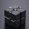 Stress Relief Toy Premium Metal Infinity Cube Portable Decompresses Relax Toys for Adults Men Women