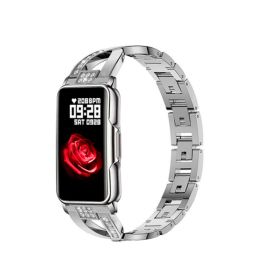 H80 smart bracelet 1.47 inch screen sports smart bracelet Bluetooth watch is applicable to Apple watch (colour: Silver Bracelet)