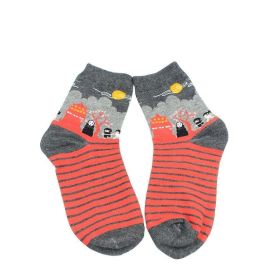 CHAOZHU japanese classic Hayao Miyazaki comic xmas gift birthday girls women cartoon socks My Neighbor Totoro/Spirited Away (Color: Spirited Away)