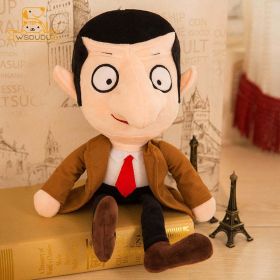 Fun Mr Bean Teddy Bear Comedy Cartoon Stuffed Plush Toys Adorable Movie Figure Cute Brown Animals Dolls Soft For Children Gifts (Color: Mr. Bean)