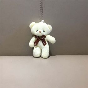 6Colors, 10CM Plush Stuffed Bear Toy Doll Multi-Colors For Wedding Bouquet (Color: Color 5)