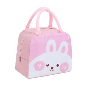 New Cartoon Lunch Box Portable Cooler Bag (Option: Rabbit)