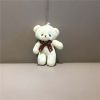 6Colors, 10CM Plush Stuffed Bear Toy Doll Multi-Colors For Wedding Bouquet