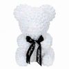 Valentines Day Gift Pearl Rose Teddy Bear Rose Flower Artificial Party Wedding Decoration Christmas Gifts Women Valentines Gift