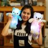 32cm Creative Luminous Bear Plush Toy Stuffed Teddy Led Light Colorful Doll Kawaii Lovely Kids Toy Girls Children Gift