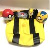 TOMY Pokemon Pokeball Belt Pikachu Pokeball Pocket Monster Deformation Model Toy Set Cosplay Action Doll Model Children's Toys