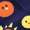 Baby Boy Solar System Pattern O-Neck Pullover Sweater