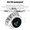 LIGE cross-border smart watch ceramic watch chain watch multi-function sports waterproof watch blood pressure itching