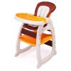 Multipurpose Adjustable Highchair,Children's dining chair for Baby Toddler Dinning Table with Feeding Tray and 5-Point Safety Buckle XH