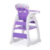 Multipurpose Adjustable Highchair,Children's dining chair for Baby Toddler Dinning Table with Feeding Tray and 5-Point Safety Buckle XH