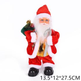 Electric Bell Santa Claus Toy (Option: Pannier Style)