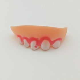 Fashion Simple Halloween Weird Fake Teeth Toys (Option: Adzuki Beans Teeth)