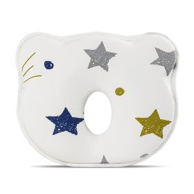 Cartoon Four Seasons Baby Headrest Anti-deviation Head Shaping For Children And Kids Pillow (Option: XINGX-25 × 23 × 3)